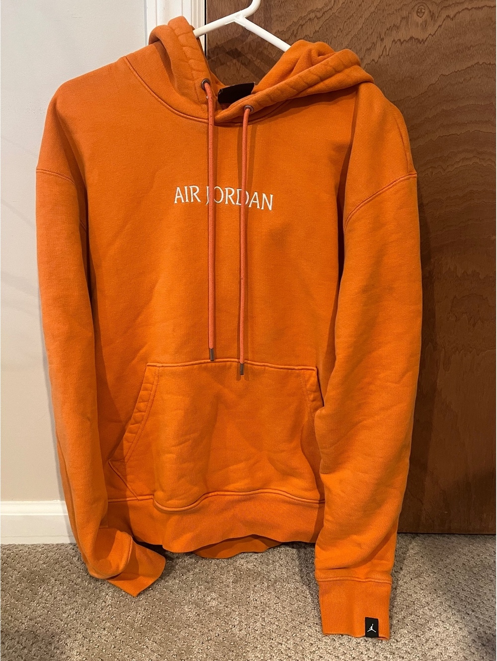 Orange Air Jordan Hoodie